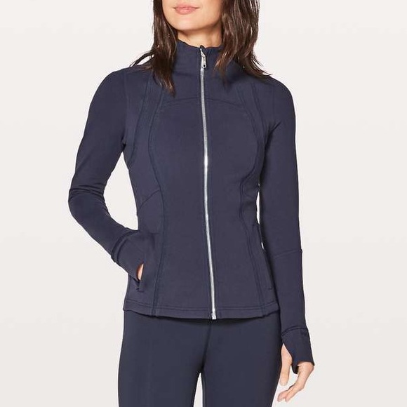 lululemon athletica Tops - Lululemon Define Jacket Wing Mesh in Midnight Navy 💙 size 8